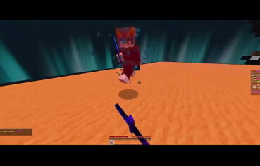 Stickman parkour round 29 on minecraft
